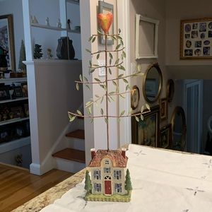 Susan Winget for Bethany Lowe Primitive Metal Tree house
